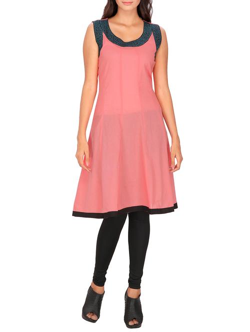 women's flared kurta - 12127081 - Very Small Image - 1