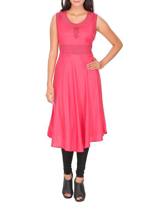 women's flared kurta - 12127089 - Very Small Image - 1