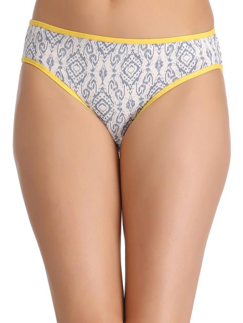 white printed nylon panty - 12132329 - Very Small Image - 1