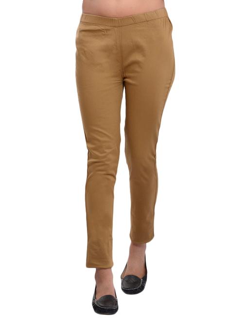 beige denim jeggings - 12133504 - Very Small Image - 1