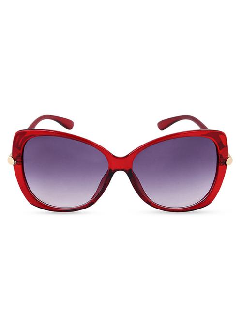violet tinted red oversized sunglasses - 1213491 - Very Small Image - 1