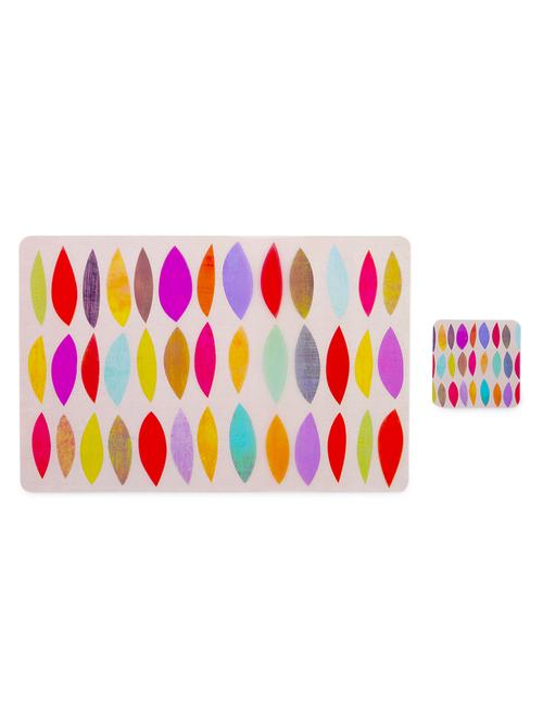 multicolor pvc set of 6 table mat - 1214306 - Very Small Image - 1
