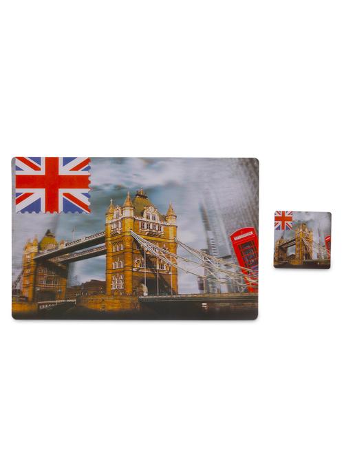 multicolor pvc set of 6 table mat - 1214309 - Very Small Image - 1