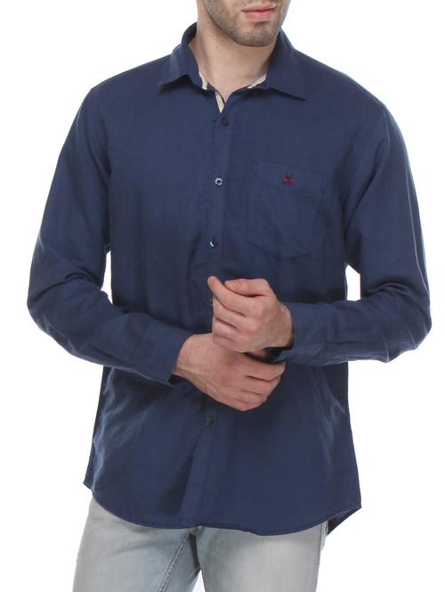 multi colored linen casual shirt - 12153061 - Very Small Image - 1
