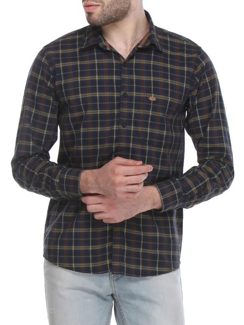 black cotton casual shirt - 12153081 - Very Small Image - 1