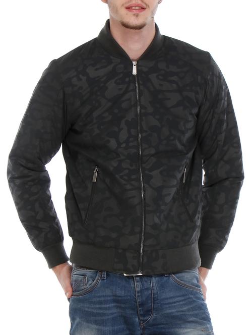beige nylon bomber jacket - 12153225 - Very Small Image - 1