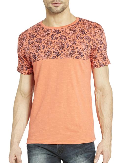 orange cotton tshirt - 12154174 - Very Small Image - 1