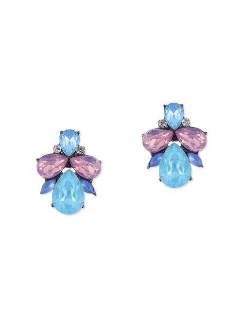 multi colored metal drop earring - 12160990 - Very Small Image - 1