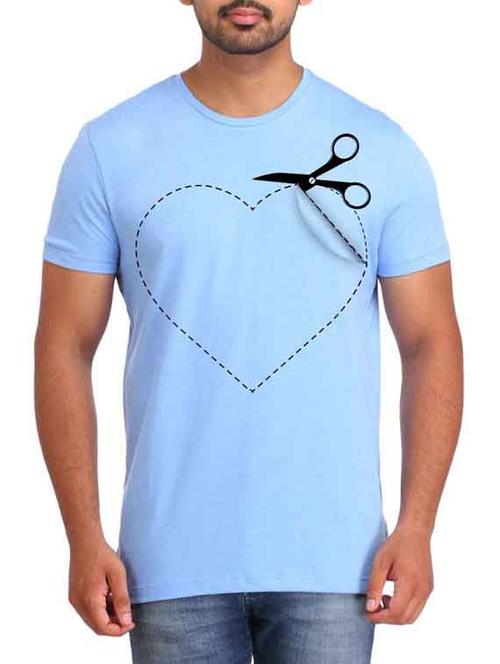 blue polyester tshirt - 12161225 - Very Small Image - 1