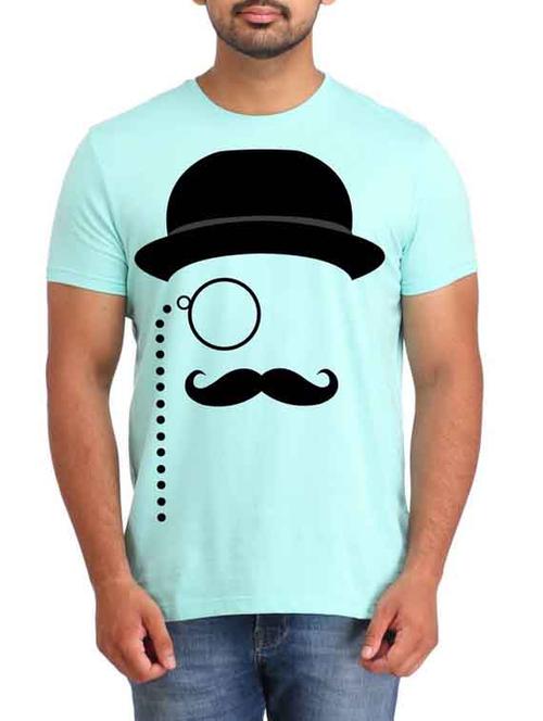 light blue polyester tshirt - 12161233 - Very Small Image - 1