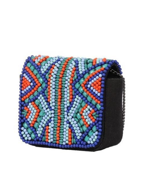 multi colored cotton clutch - 12165713 - Very Small Image - 1