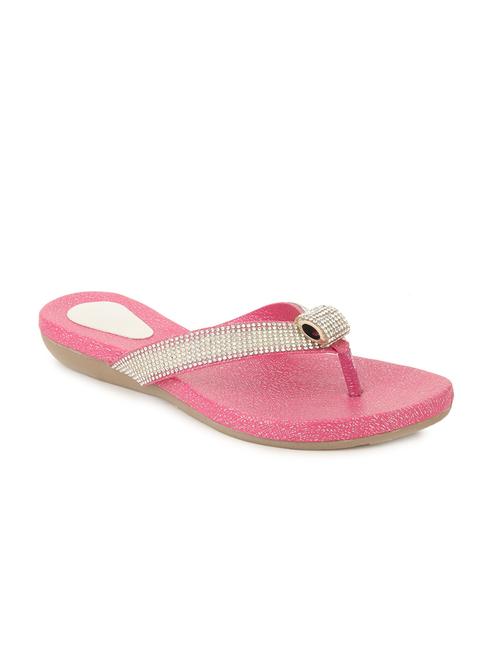 pink faux leather sandal - 12166466 - Very Small Image - 1
