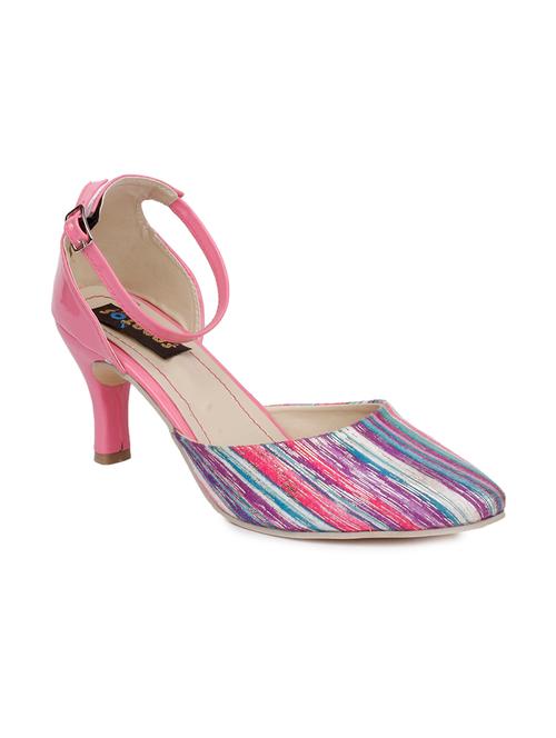 pink fabric pump - 12166478 - Very Small Image - 1