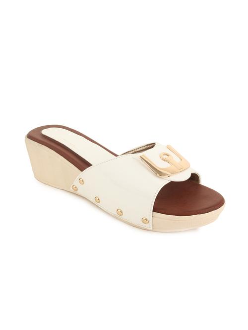 white patent leather wedge - 12166500 - Very Small Image - 1