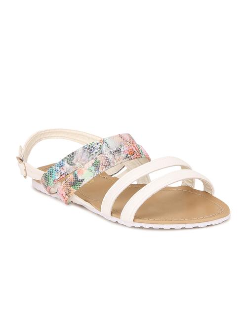white rexene sandal - 12167781 - Very Small Image - 1