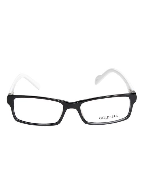 black plastic rectangle spectacle frame - 12170022 - Very Small Image - 1