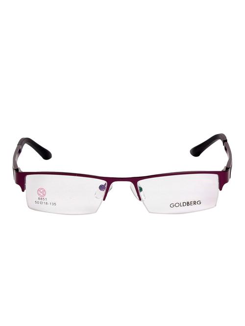 purple plastic rectangle spectacle frame - 12170156 - Very Small Image - 1