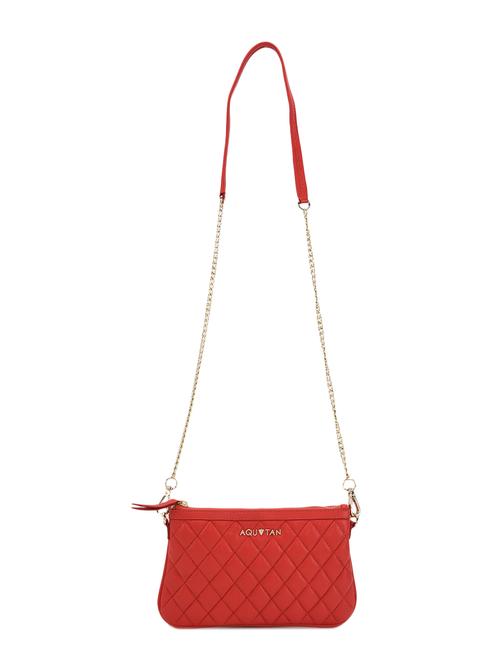 quilted red leather sling bag - 12170476 - Very Small Image - 1
