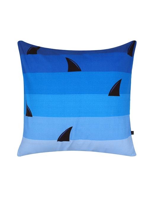 multi colored printed cotton single cushion cover - 12174729 - Very Small Image - 1