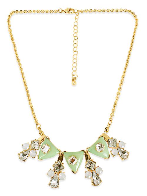 gold metal chain necklace - 12175190 - Very Small Image - 1