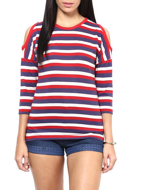 blue striped top - 12175865 - Very Small Image - 1