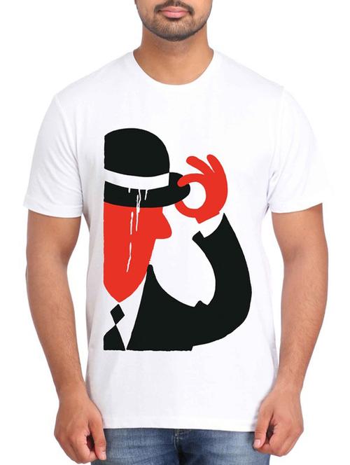 white polyester tshirt - 12176279 - Very Small Image - 1