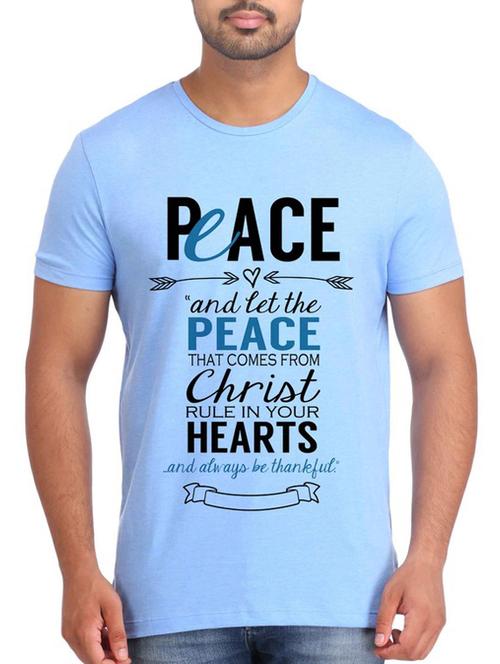 blue polyester tshirt - 12176334 - Very Small Image - 1