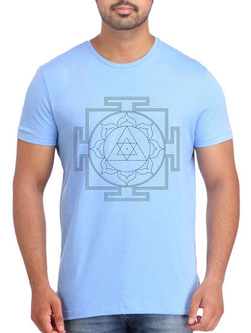 blue polyester tshirt - 12176404 - Very Small Image - 1