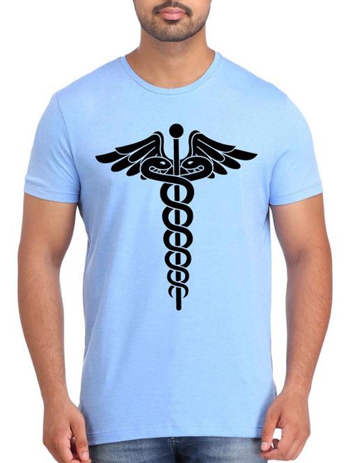 blue polyester tshirt - 12176587 - Very Small Image - 1
