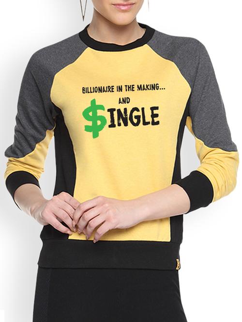 women's color block sweatshirt - 1217776 - Very Small Image - 1