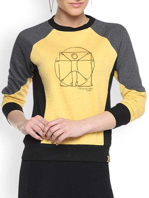 women's color block sweatshirt - 1217828 - Very Small Image - 1