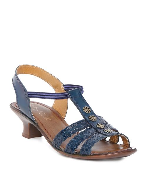 blue leather sandal - 12179598 - Very Small Image - 1
