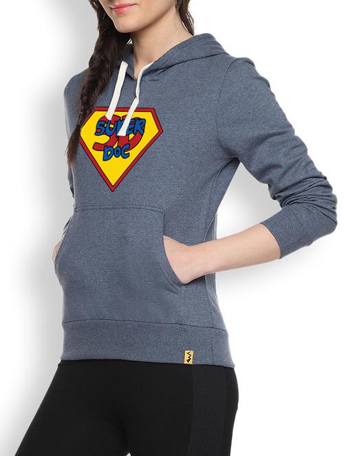 women's chest print sweatshirt - 1218115 - Very Small Image - 1