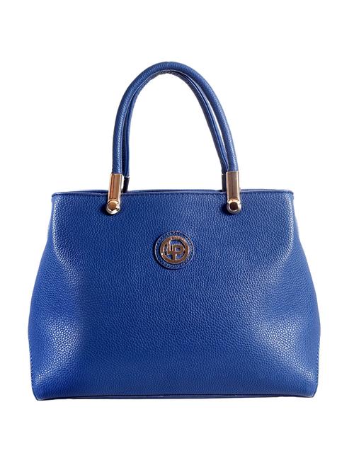blue leatherette handbag - 12184039 - Very Small Image - 1