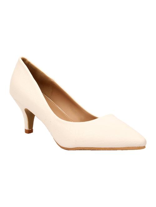 peach leather pump - 12190210 - Very Small Image - 1