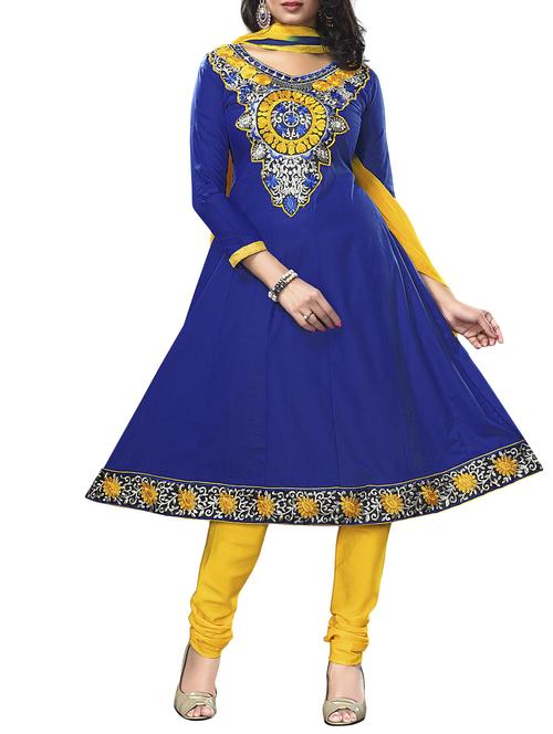 multi colored unstitched suit - 12192119 - Very Small Image - 1