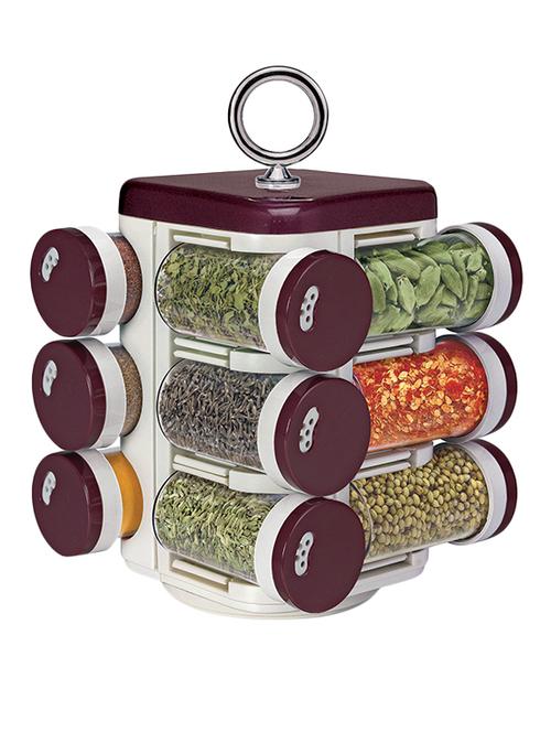 set of 12 kitchen mate (solid burgandy) - 12192366 - Very Small Image - 1