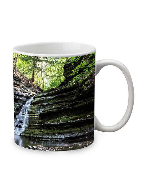 green ceramic printed mug - 1219718 - Very Small Image - 1