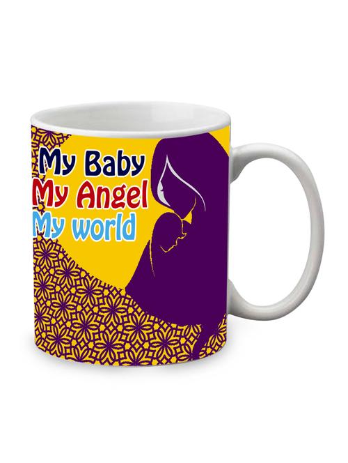 yellow ceramic printed mug - 1219824 - Very Small Image - 1