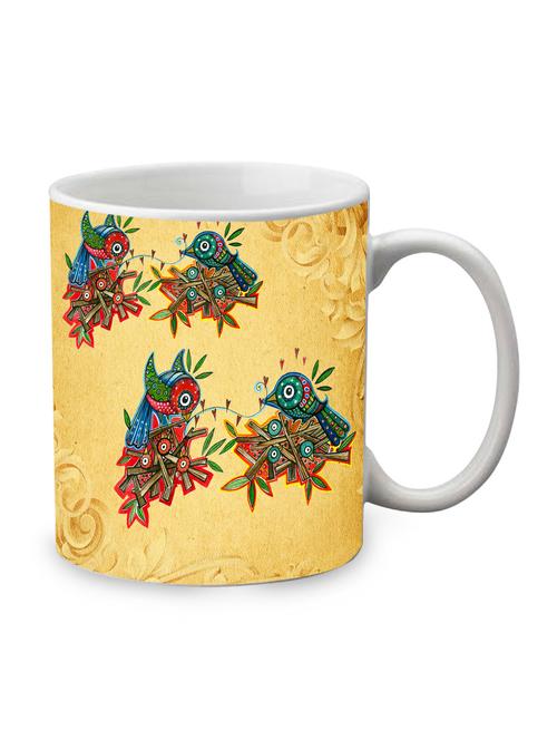 yellow ceramic printed mug - 1219899 - Very Small Image - 1