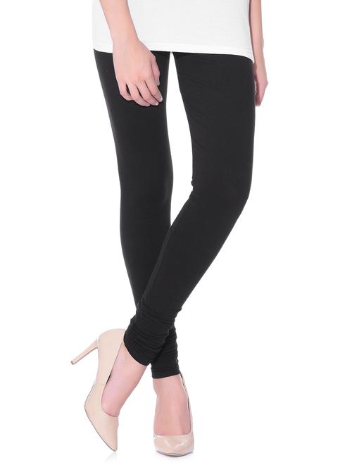 black cotton leggings - 12208572 - Very Small Image - 1