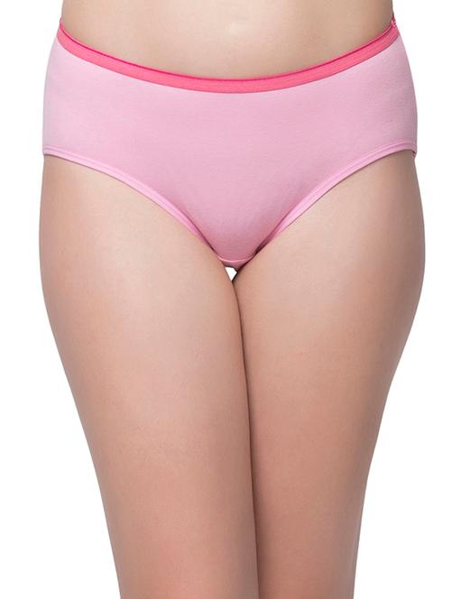 pink cotton hipster panty - 12209666 - Very Small Image - 1