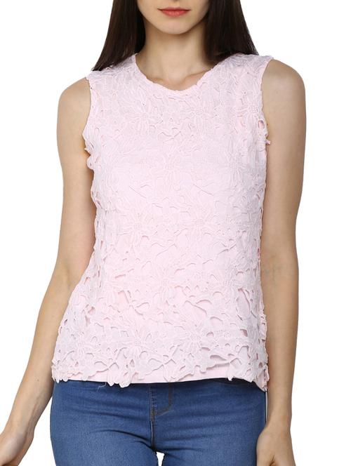 solid light pink top - 12219772 - Very Small Image - 1