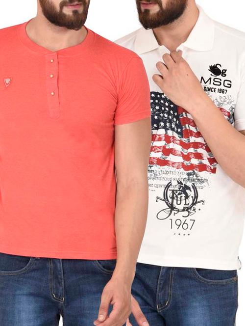 red cotton tshirt - 12219827 - Very Small Image - 1