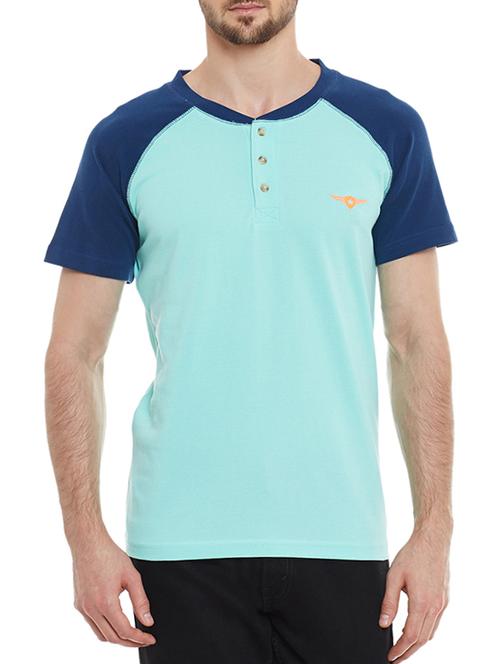 blue cotton tshirt - 12240464 - Very Small Image - 1