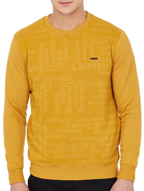 yellow fleece sweatshirt - 12241819 - Very Small Image - 1