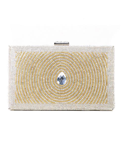 multi colored metal embellished clutch - 12242366 - Very Small Image - 1