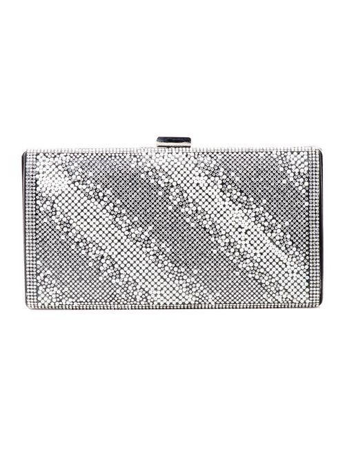 multi metal embellished clutch - 12242372 - Very Small Image - 1