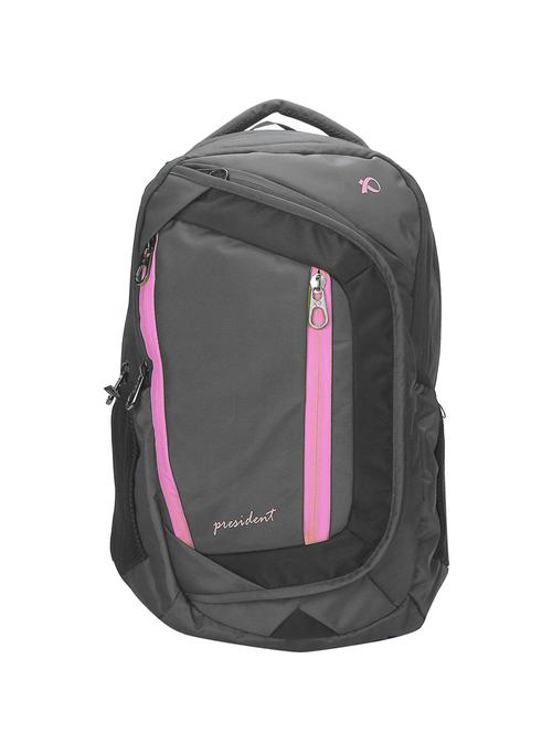 tiger grey backpack / school bag by president bags - 12243074 - Very Small Image - 1