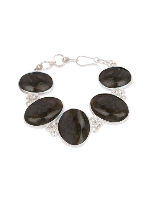 Diva Walk black semiprecious stone bracelet - 12244453 - Very Small Image - 1